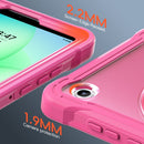 Samsung Tab A11 Rugged Case - 360° Stand, Hand & Shoulder Strap - Shockproof - Rose