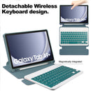 Samsung Galaxy Tab A9 Plus A9+ 360° Rotating Keyboard Case with Pencil Holder Teal