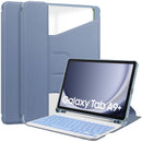 Samsung Galaxy Tab A9 Plus A9+ 360° Rotating Keyboard Case with Pencil Holder Lavender