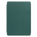 Samsung Tab A9 Plus A9+ Rotating Acrylic Back PU Leather Case with Pencil Holder Teal