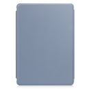 Samsung Tab A11 Plus A11+ Rotating Acrylic Back PU Leather Case with Pencil Holder [Lavender]
