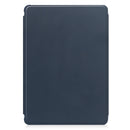 Samsung Tab A11 Plus A11+ Rotating Acrylic Back PU Leather Case with Pencil Holder [Navy]