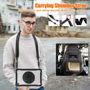 Samsung Tab A9+ A9 Plus Rugged Case - 360° Stand, Hand & Shoulder Strap - Shockproof - Black
