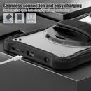 Samsung Tab A9 Rugged Case - 360° Stand, Hand & Shoulder Strap - Shockproof - Black