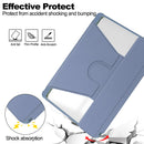 360° Rotating Keyboard Case for Samsung Galaxy Tab S10Lite/S10FE/S9FE/S9 – Detachable Keyboard with Pencil Holder [Lavender]