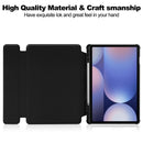 360° Rotating Keyboard Case for Samsung Galaxy Tab S10+/S9+/S9FE+/S8+ – Detachable Keyboard with Pencil Holder [Black]