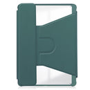 360° Rotating Keyboard Case for Samsung Galaxy Tab S10+/S9+/S9FE+/S8+ – Detachable Keyboard with Pencil Holder [Teal]