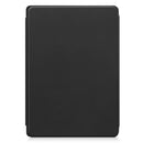 Rotating Acrylic Back PU Leather Case for Samsung Galaxy Tab S10Ultra/S9Ultra/S8Ultra with Pencil Holder [Black]