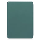 Rotating Acrylic Back PU Leather Case for Samsung Galaxy Tab S10Ultra/S9Ultra/S8Ultra with Pencil Holder [Teal]
