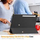 Samsung Tab S10FE Plus X620 Tri-Fold Case [Black] 7