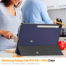Samsung Tab S10FE Plus X620 Tri-Fold Case [Navy] 7