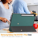 Samsung Tab S10FE Plus X620 Tri-Fold Case [Teal] 7
