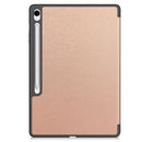 Samsung Tab S10FE Plus X620 Tri Fold Pen Holder Case [Rose