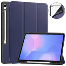 Samsung Tab S10FE Plus X620 Tri Fold Pen Holder Case [Navy]
