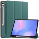 Samsung Tab S10FE Plus X620 Tri Fold Pen Holder Case [Teal]