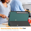 Samsung Tab S10FE Plus X620 Tri Fold Pen Holder Case [Teal]