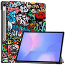 Samsung Tab S10FE Plus X620 Designer Tri-Fold Case [Graffiti]