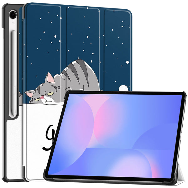 Samsung Tab S10FE Plus X620 Designer Tri-Fold Case [LazyCat]