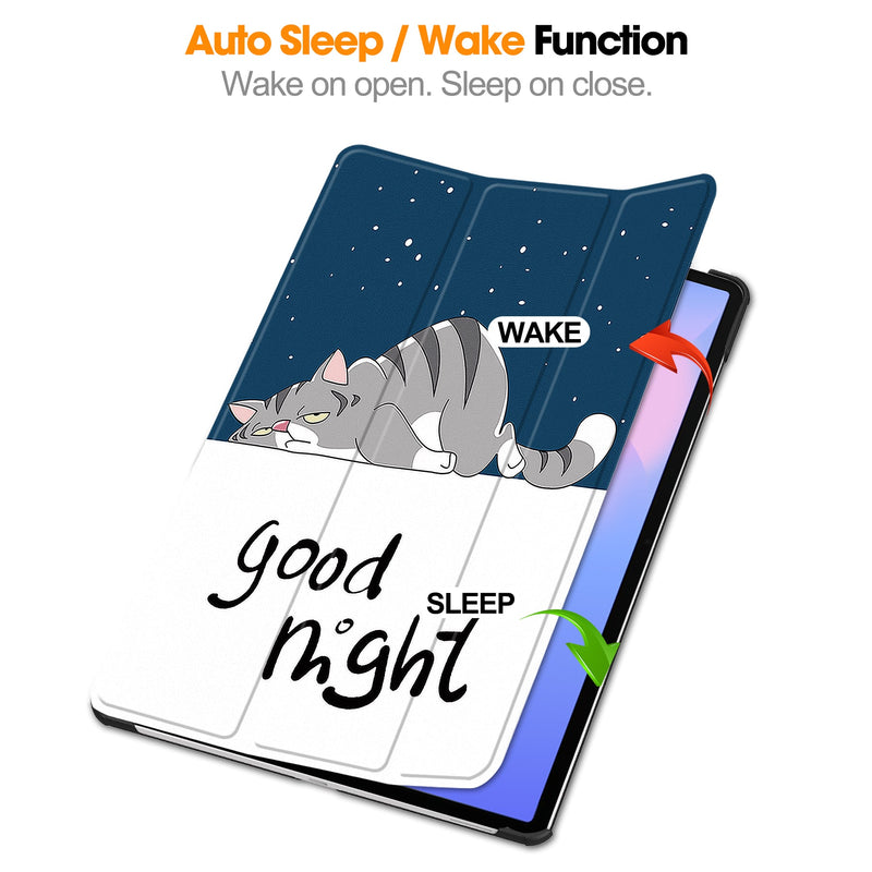 Samsung Tab S10FE Plus X620 Designer Tri-Fold Case [LazyCat]
