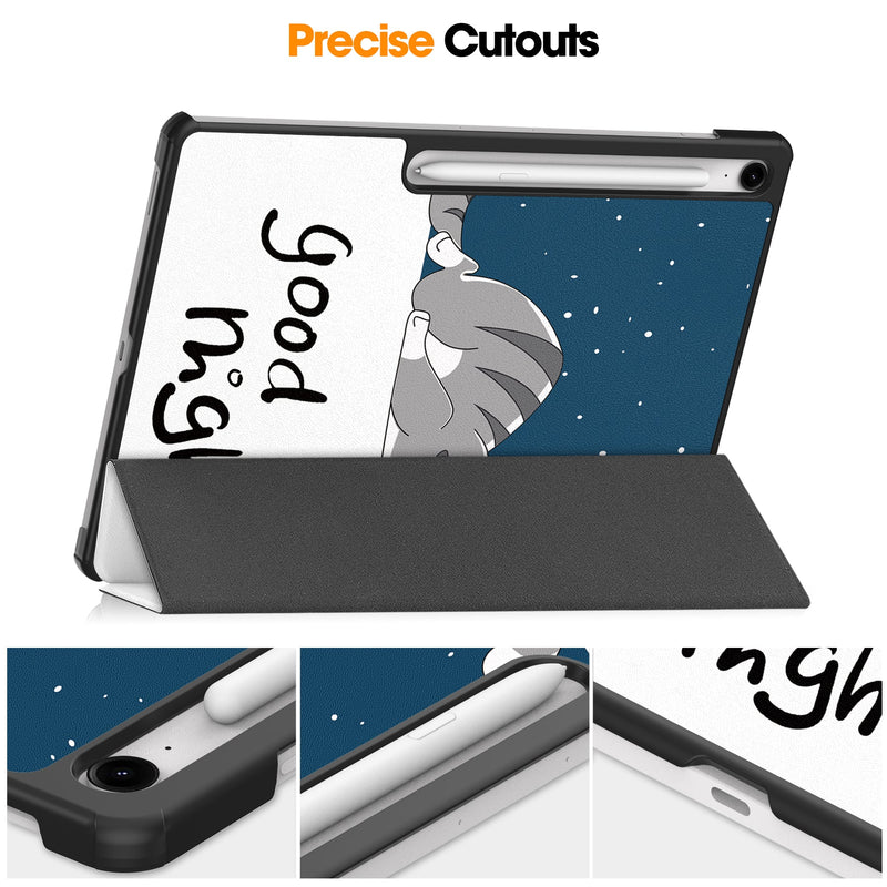 Samsung Tab S10FE Plus X620 Designer Tri-Fold Case [LazyCat]