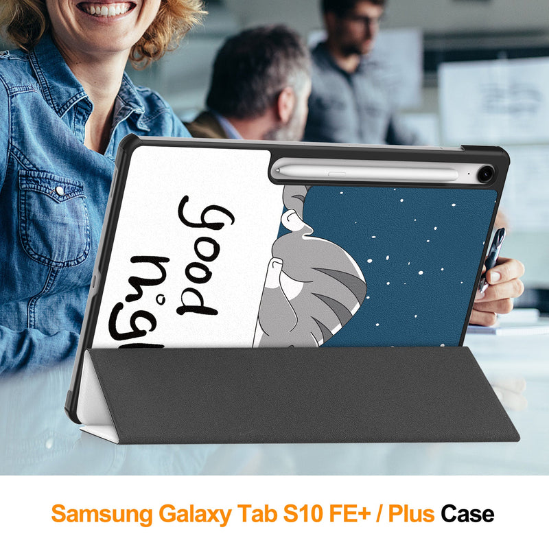 Samsung Tab S10FE Plus X620 Designer Tri-Fold Case [LazyCat]