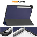 Samsung Tab S10FE Plus X620 Tri-Fold Case [Navy]