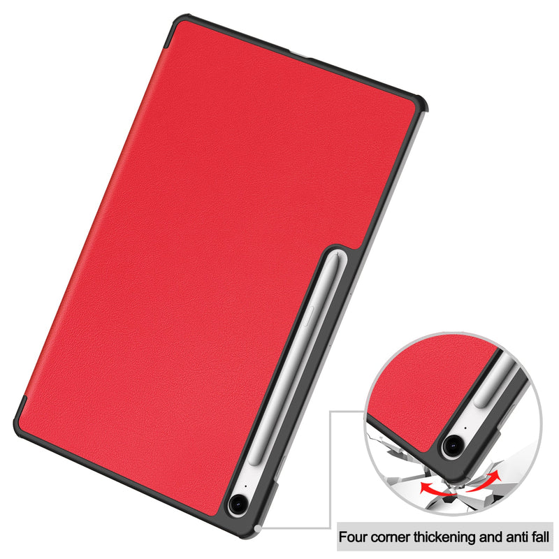 Samsung Tab S10FE Plus X620 Tri-Fold Case [Red]