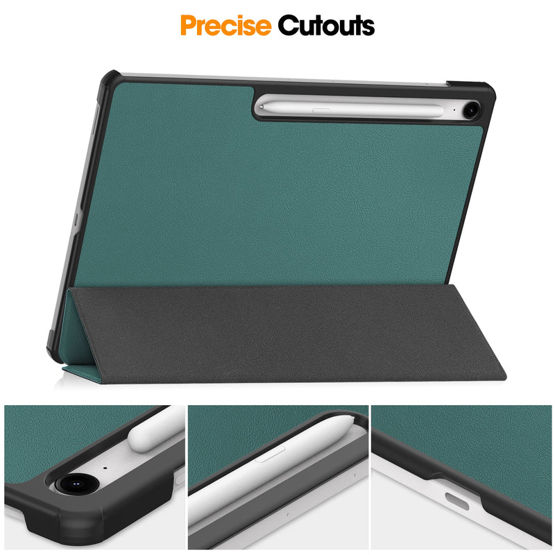 Samsung Tab S10FE Plus X620 Tri-Fold Case [Teal]