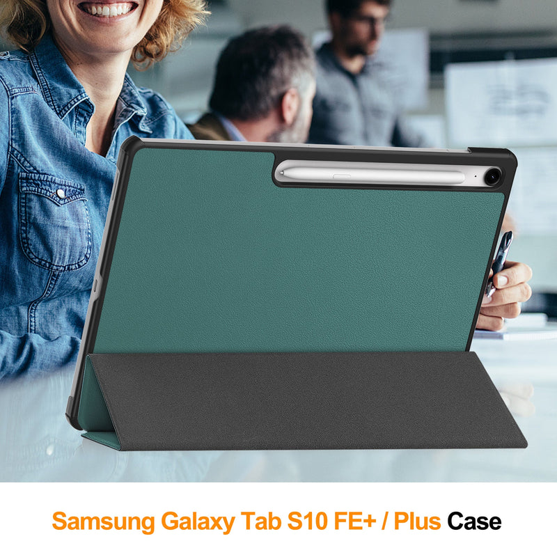 Samsung Tab S10FE Plus X620 Tri-Fold Case [Teal]