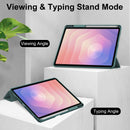 Smart Acrylic Tri-Fold Case with S Pen Holder for Samsung Galaxy Tab S11 (11" 2025) [Teal]
