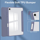 Smart Acrylic Tri-Fold Case with S Pen Holder for Samsung Galaxy Tab S11 (11" 2025) [Lavender]
