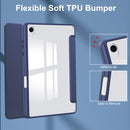 Smart Acrylic Tri-Fold Case with S Pen Holder for Samsung Galaxy Tab S11 (11" 2025) [Navy]
