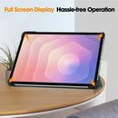 KST Tri-fold PU Leather Case for Samsung Galaxy Tab S11 [Teal]