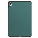 KST Tri-fold PU Leather Case for Samsung Galaxy Tab S11 [Teal]