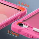 Samsung Tab S11 Rugged Case - 360° Stand, Hand & Shoulder Strap - Shockproof - Rose