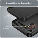 Samsung Xcover 7 Pro Carbon Fibre TPU Case Slim Shockproof