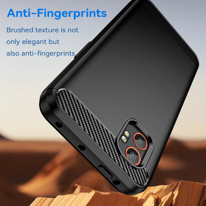 Samsung Galaxy Xcover 7 Pro Carbon Fibre Brushed Case [Black]