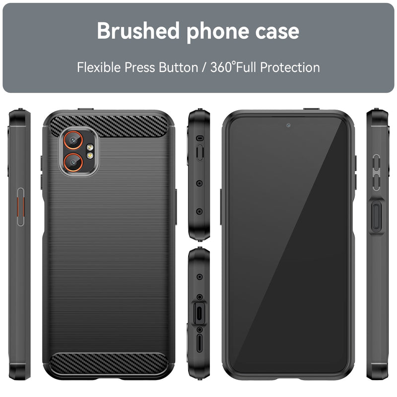 Samsung Galaxy Xcover 7 Pro Carbon Fibre Brushed Case [Black]