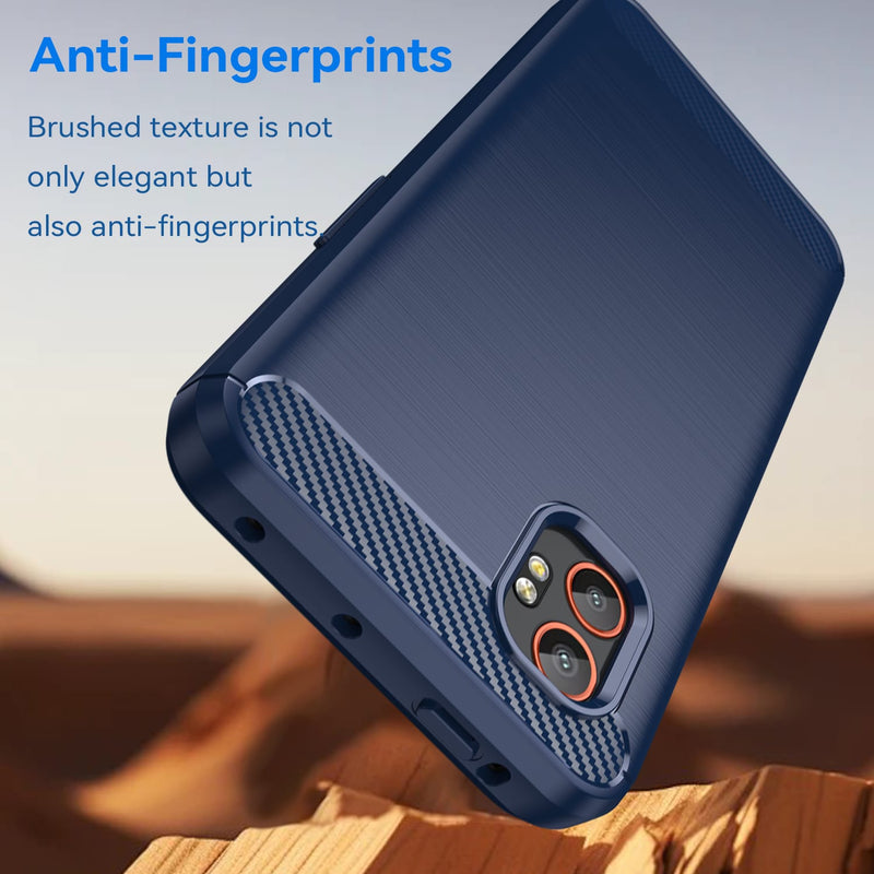 Samsung Galaxy Xcover 7 Pro Carbon Fibre Brushed Case [Navy]