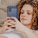 Samsung Galaxy Xcover 7 Pro Carbon Fibre Brushed Case [Navy]