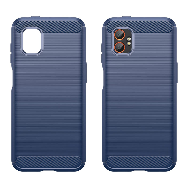 Samsung Galaxy Xcover 7 Pro Carbon Fibre Brushed Case [Navy]