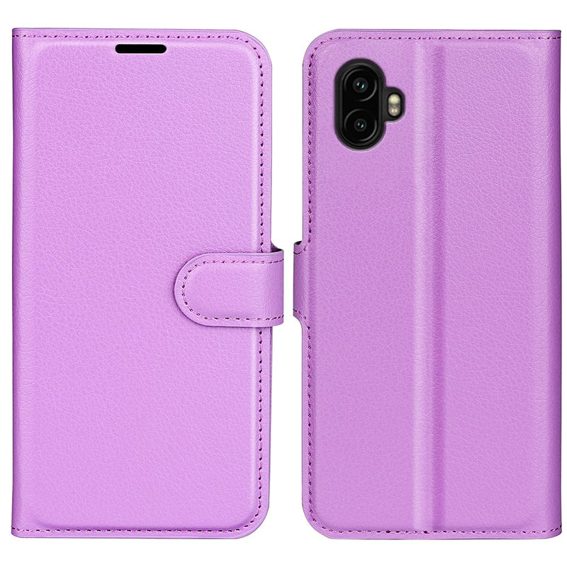 Samsung Galaxy Xcover 7 Pro PU Wallet Case [Purple]