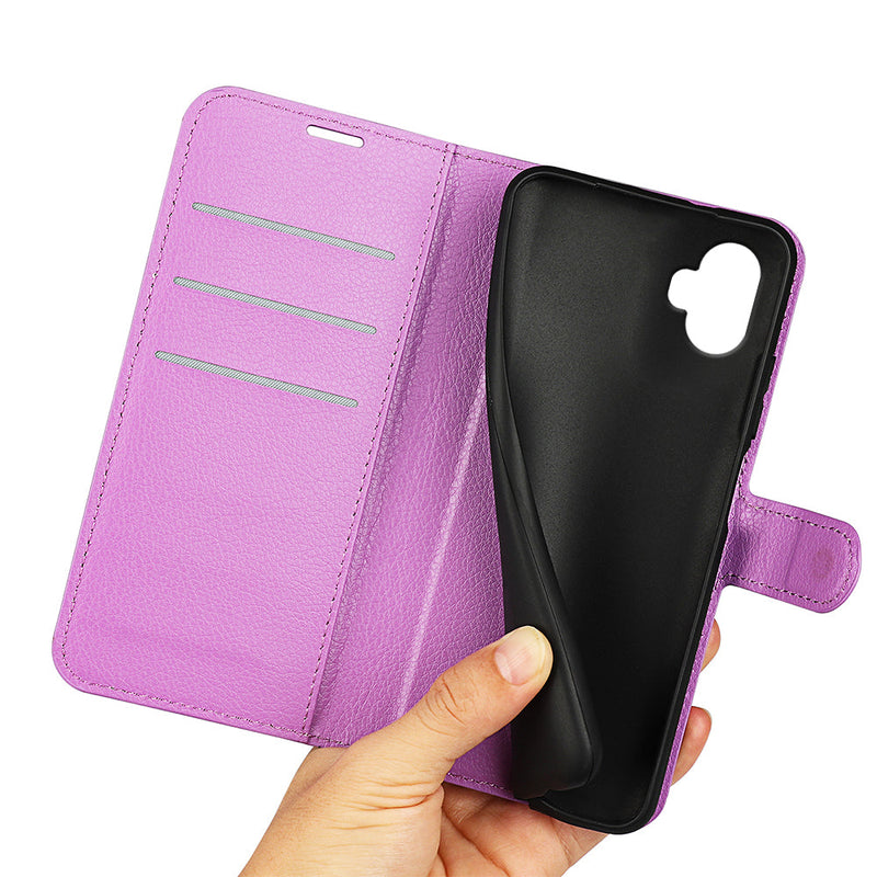 Samsung Galaxy Xcover 7 Pro PU Wallet Case [Purple]
