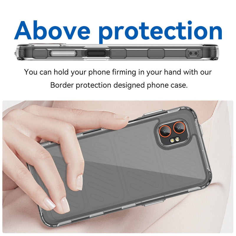 Samsung Galaxy Xcover 7 Pro Soft TPU Bumper Case [Clear]