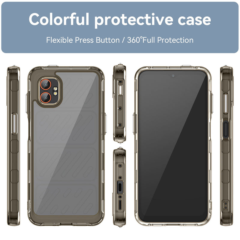 Samsung Galaxy Xcover 7 Pro Soft TPU Bumper Case [Clear Grey]
