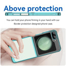 Samsung Galaxy Z Flip7 FE Soft TPU Bumper Case [Clear Blue]