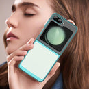 Samsung Galaxy Z Flip7 FE Soft TPU Bumper Case [Clear Blue]