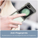 Samsung Galaxy Z Flip7 FE Soft TPU Bumper Case [Clear Grey]