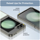 Samsung Galaxy Z Flip7 FE Soft TPU Bumper Case [Clear Grey]