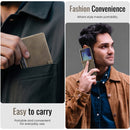 Stylish Samsung Galaxy Z Flip 7 Retro Leather Cover [Brown]